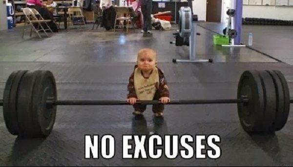 There are no excuses in life