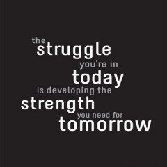 Our Struggles Are Part Of Our Destiny