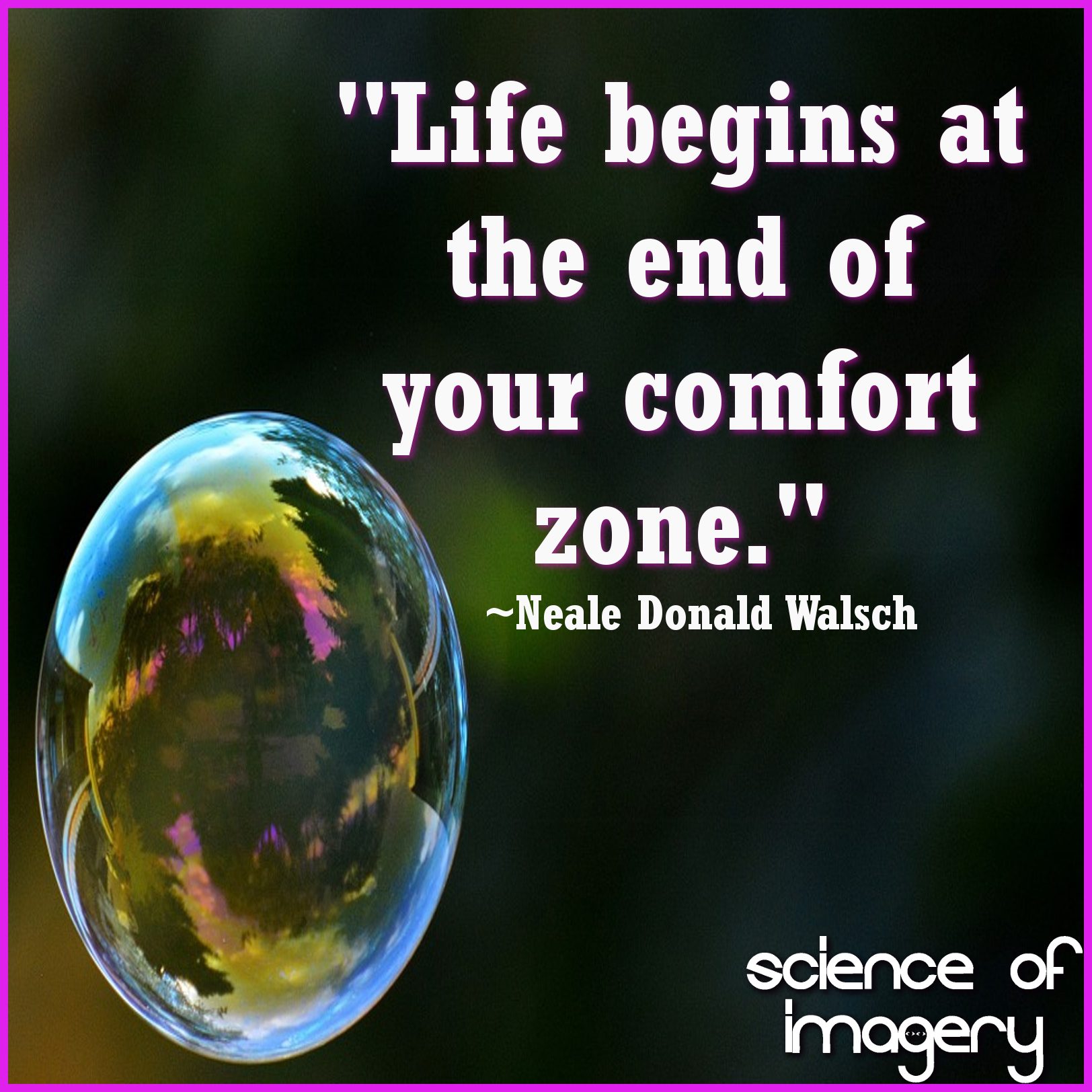 Pop The Bubble Of Your Comfort Zone