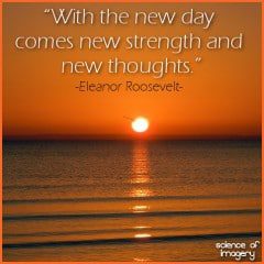 Each Sunrise Is A New Start