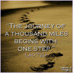 A Single Step Begins A Journey