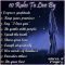 10 Simple To Follow Rules For Life