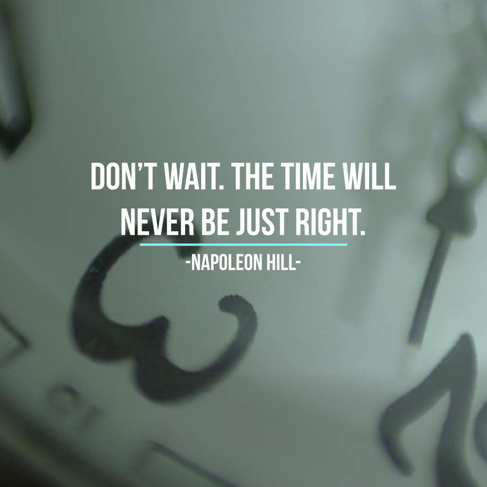 Perfect Timing Doesn't Exist Science Of Imagery